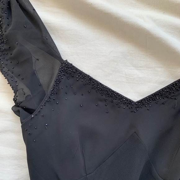 Sandra Darren Black Maxi Dress - Picture 3 of 3